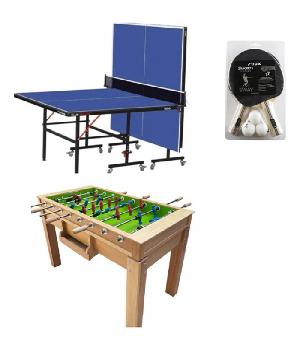 Stiga Table tennis / Babyfoot Zayn wood Set