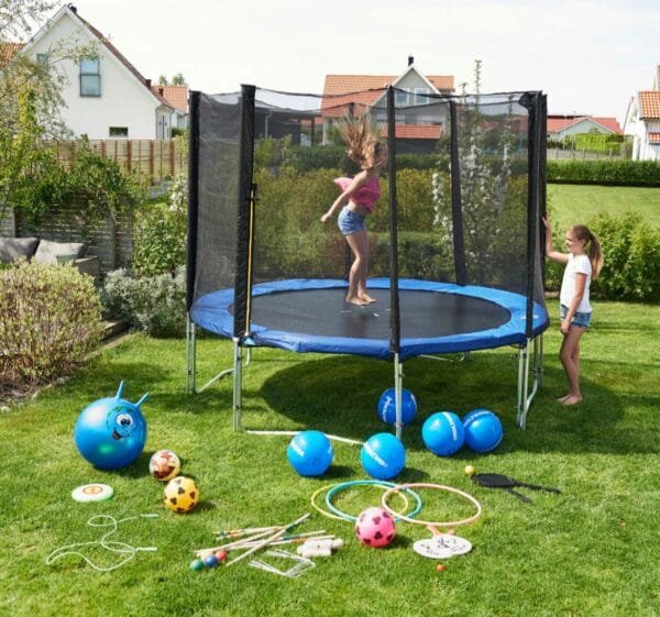 Trampoline with safety net - Image 3