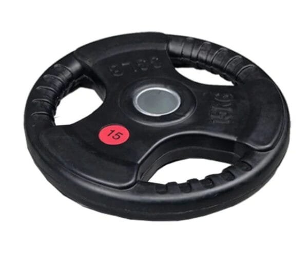 Rubber Coated Olympic Weight Plate - (In Pairs) - Image 4