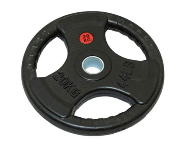 Rubber Coated Olympic Weight Plate - (In Pairs) - Image 5