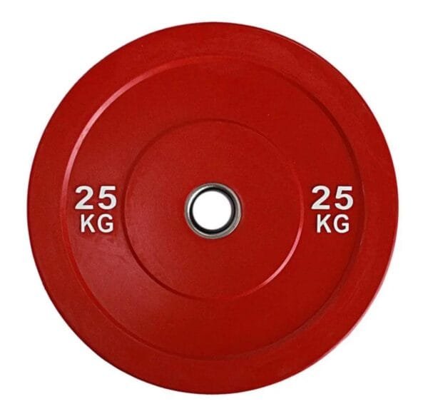 Olympic Colored Bumper Plates Set 150 kg - Image 2