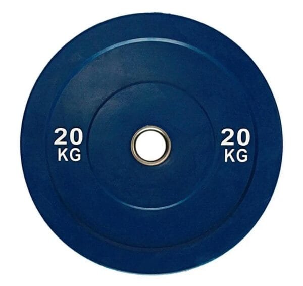 Olympic Colored Bumper Plates Set 150 kg - Image 4