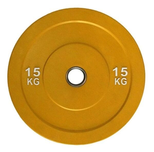 Olympic Colored Bumper Plates Set 150 kg - Image 3