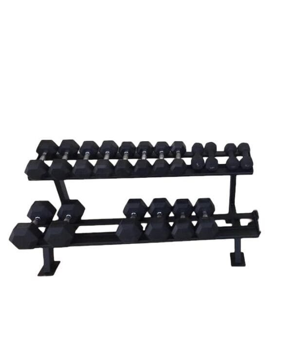 Dumbbell Rack 150 cm 2 floors - Image 2