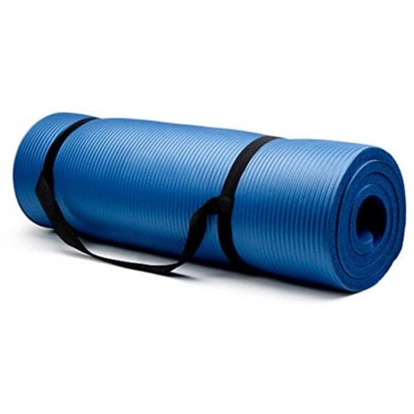 Exercise Yoga Mat 1.5 cm with Carrying Strap - Image 2