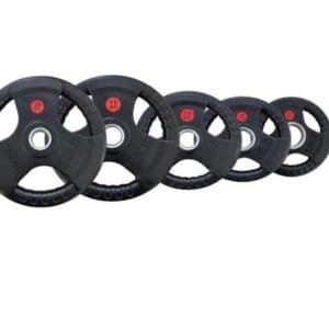 Rubber Coated Olympic Weight Plate - (In Pairs)