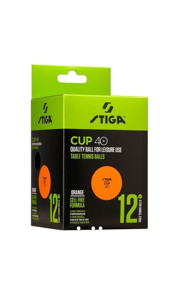 Stiga Ball Cup 40+ Orange 12-pack ( 12 Balls)
