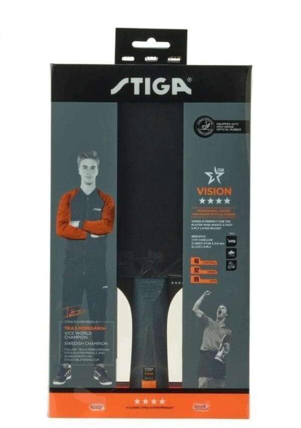 Stiga Vision 4 Four Stars Racket - Image 2