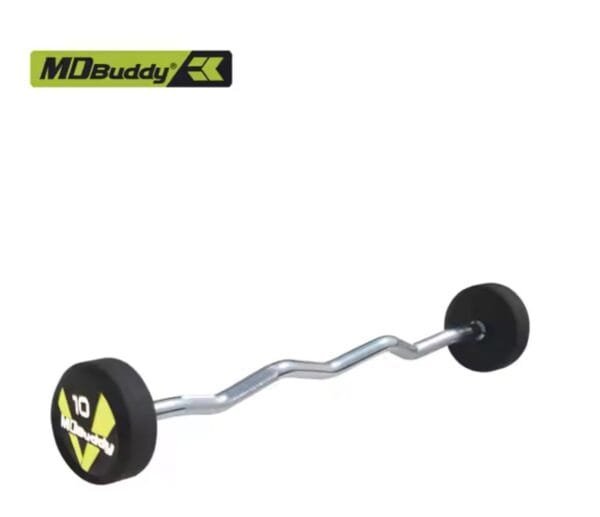 Weighted Barbell Set ( Curve + Straight)