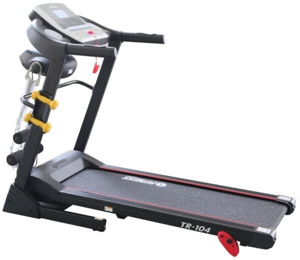 Motorized Treadmill 4 in 1 (dum+situp+twist) Fitness Black