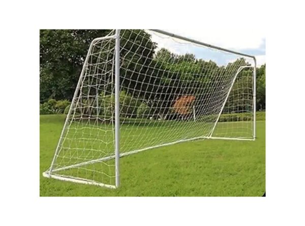Mini Football Goal Stand White