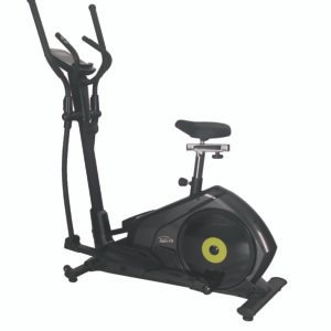 PowerFit Elliptical Cross Trainer with chair - Green Edition