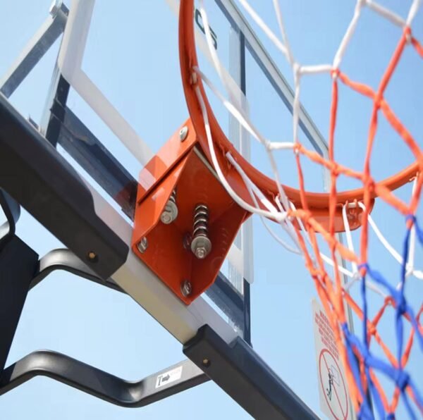 Olympic Adjustable Basketball hoop with Iron Base - Image 2