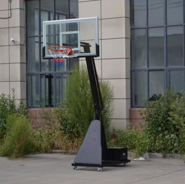 Olympic Adjustable Basketball hoop with Iron Base - Image 3