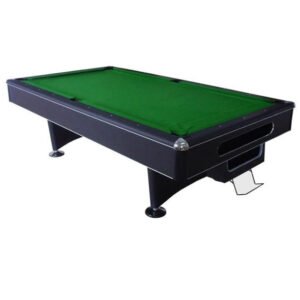Slate Pool Table 8 FT Billiard Black
