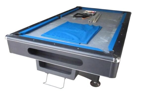 Slate Pool Table 8 FT Billiard Black - Image 3