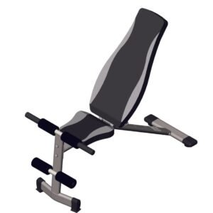 Adjustable Bench All Levels Black / Gray